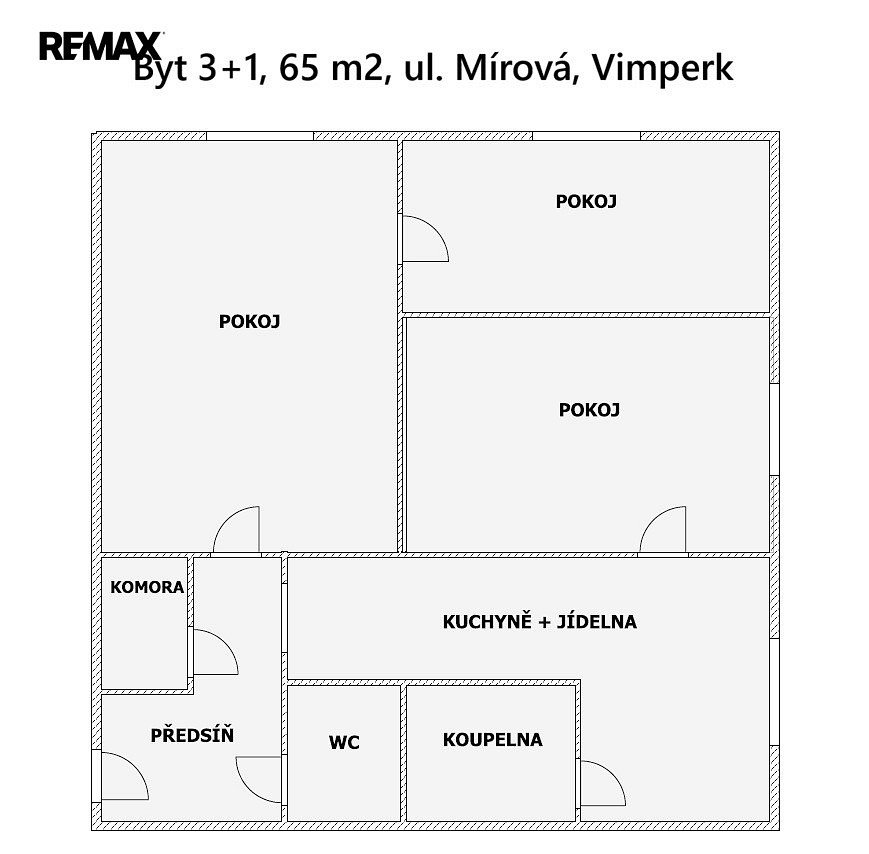 Prodej bytu 3+1 65 m² – fotografie 3