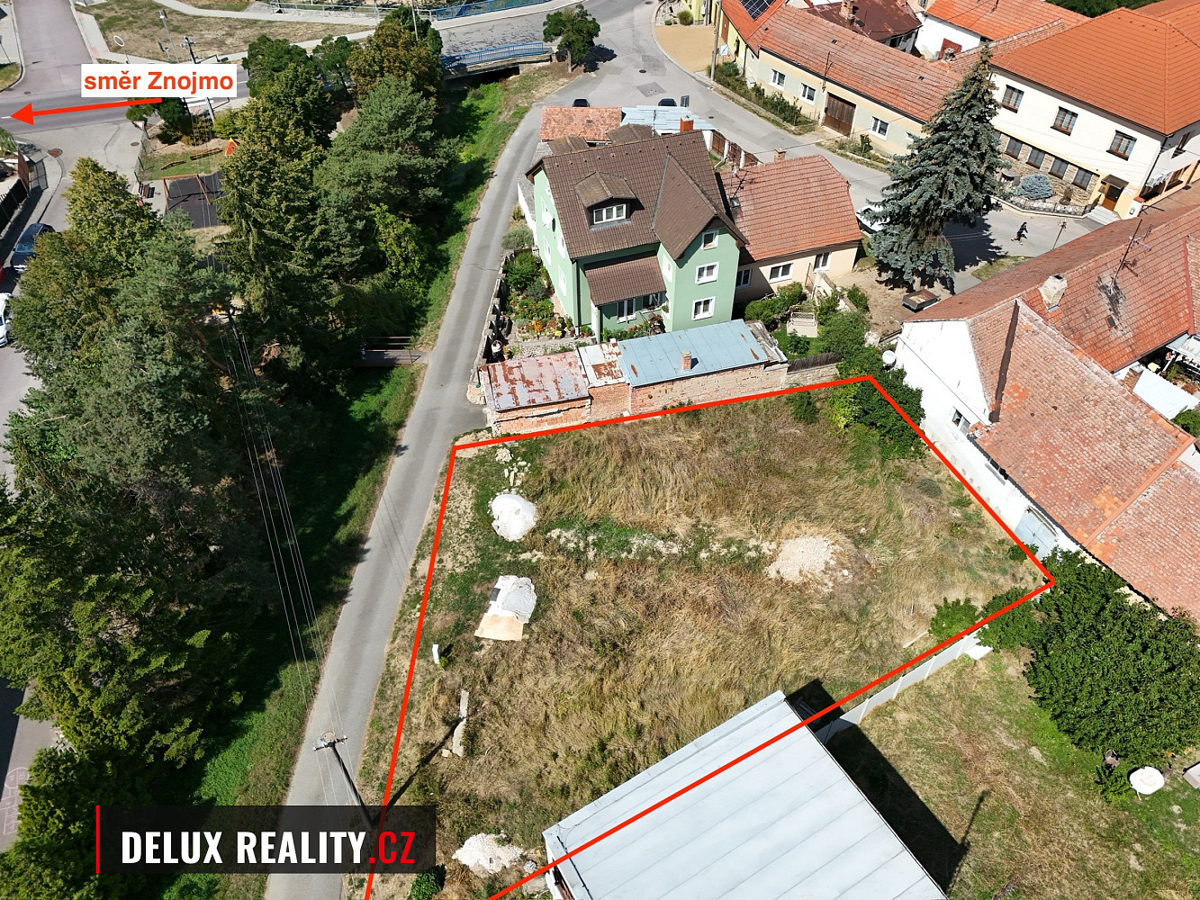Prodej stavebního pozemku 669 m² – fotografie 3
