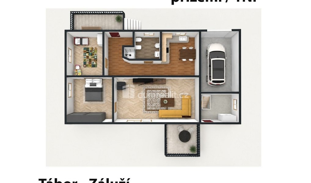 Prodej domu 86 m² s pozemkem 476 m², Tábor – náhled fotky 9
