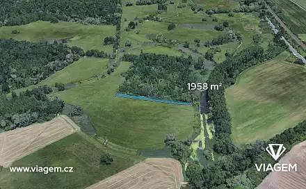 Prodej pole 326 m², Hulín, okres Kroměříž