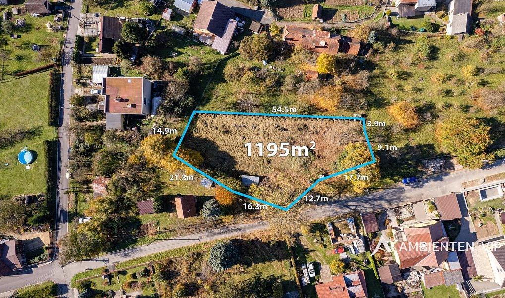 Prodej stavebního pozemku 1 195 m², Olomučany – náhled fotky 3