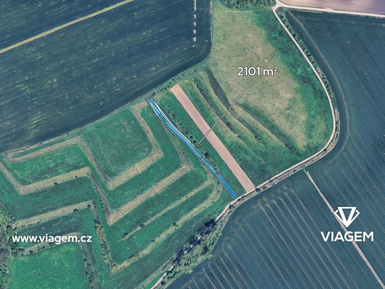 Prodej pole 2 101 m² – fotografie 2