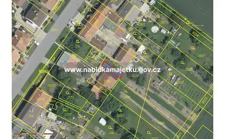 Prodej stavebního pozemku 52 m², Olšany u Prostějova, okres Prostějov