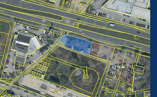 Pronájem komerčního pozemku 807 m², Rokycanská, Plzeň