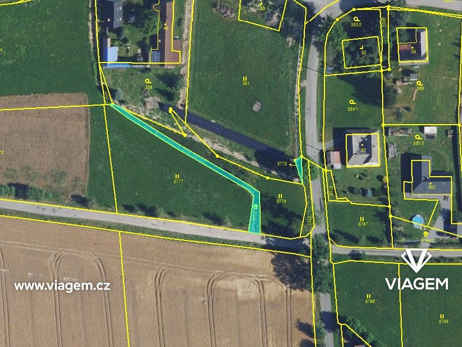 Stavební - bydlení 3 134 m², Podíl 11 % o výměře 348 m² – pohled 4