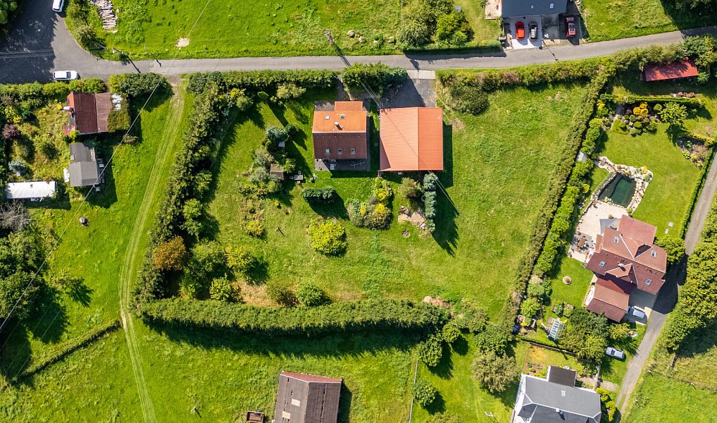 Prodej stavebního pozemku 1 318 m², Rumburk – fotka 1 z 5