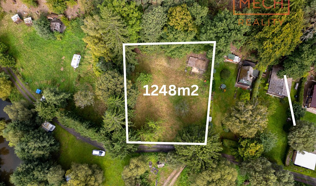 Prodej stavebního pozemku 1 248 m², Libež – náhled fotky 2