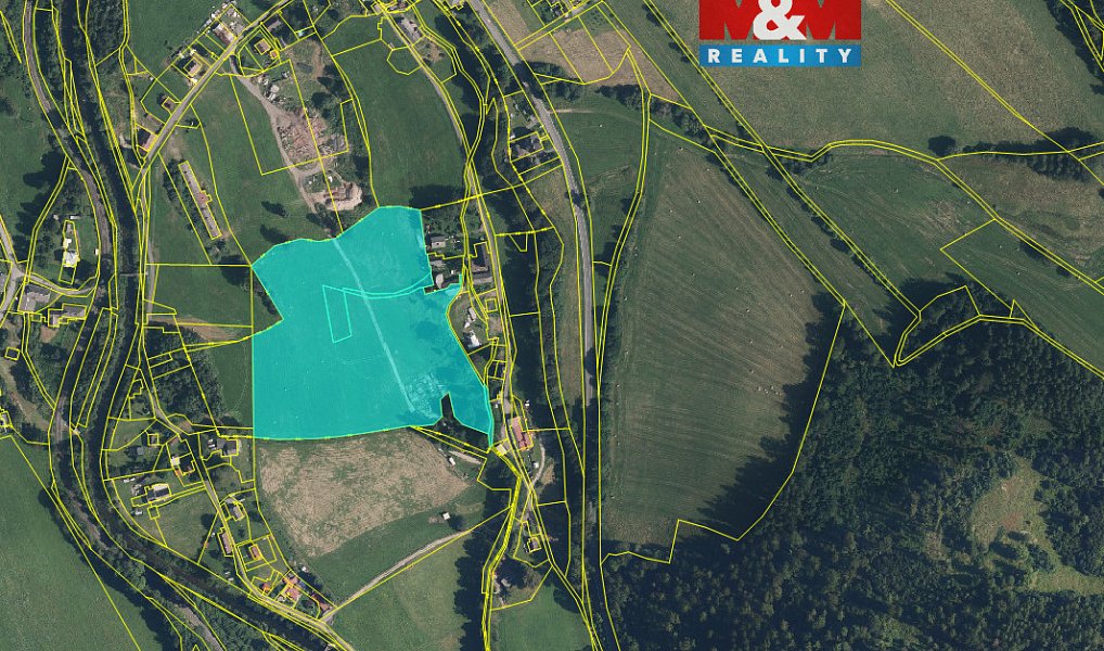 Prodej stavebního pozemku 38 065 m², Široká Niva – fotka 1 z 4