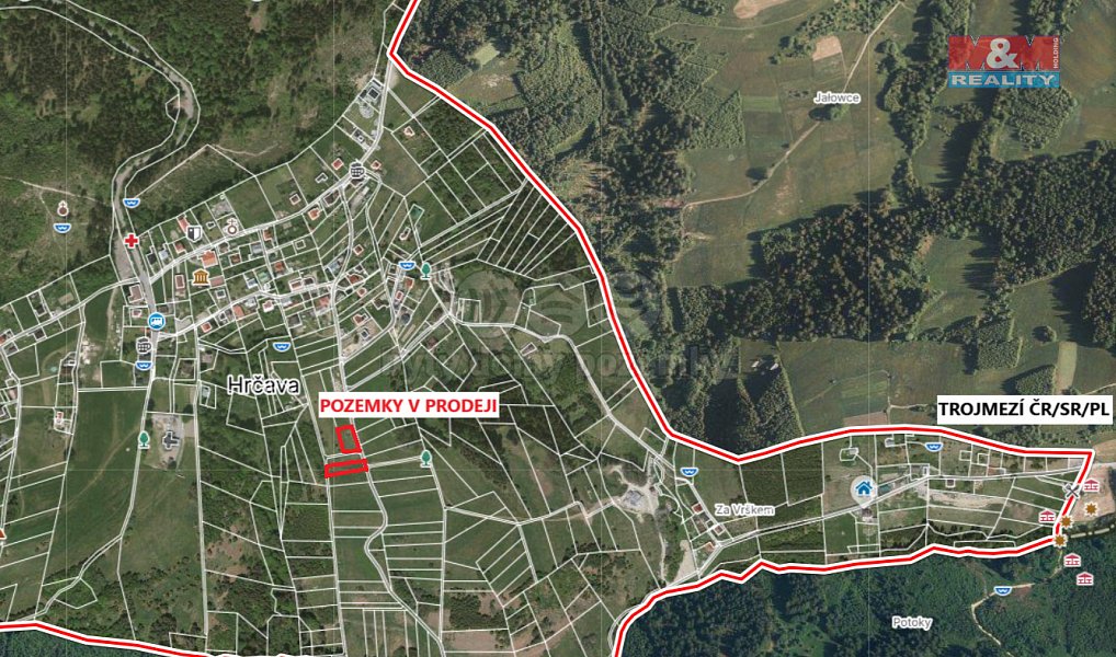 Prodej louky 1 463 m², Hrčava – fotka 1 z 10