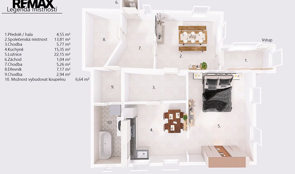 Prodej chaty/chalupy 85 m² s pozemkem 559 m², Bednárec – náhled fotky 18