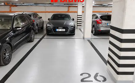 Pronájem garážového stání Pekárenský dvůr, Brno - Zábrdovice, 13 m2, Bratislavská, Brno - Zábrdovice