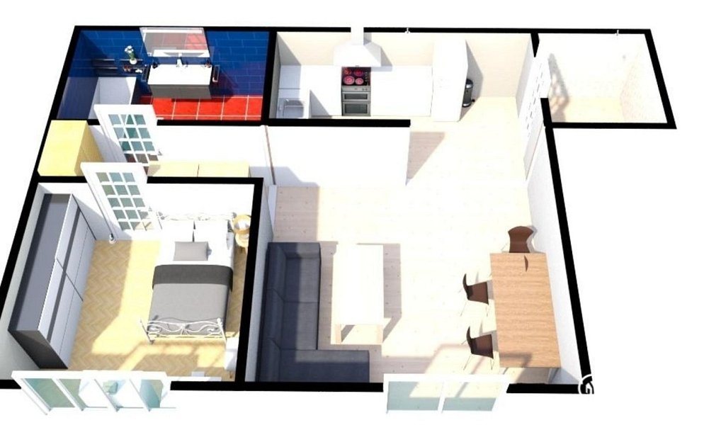 Pronájem bytu 2+kk 53 m², Praha – náhled fotky 14