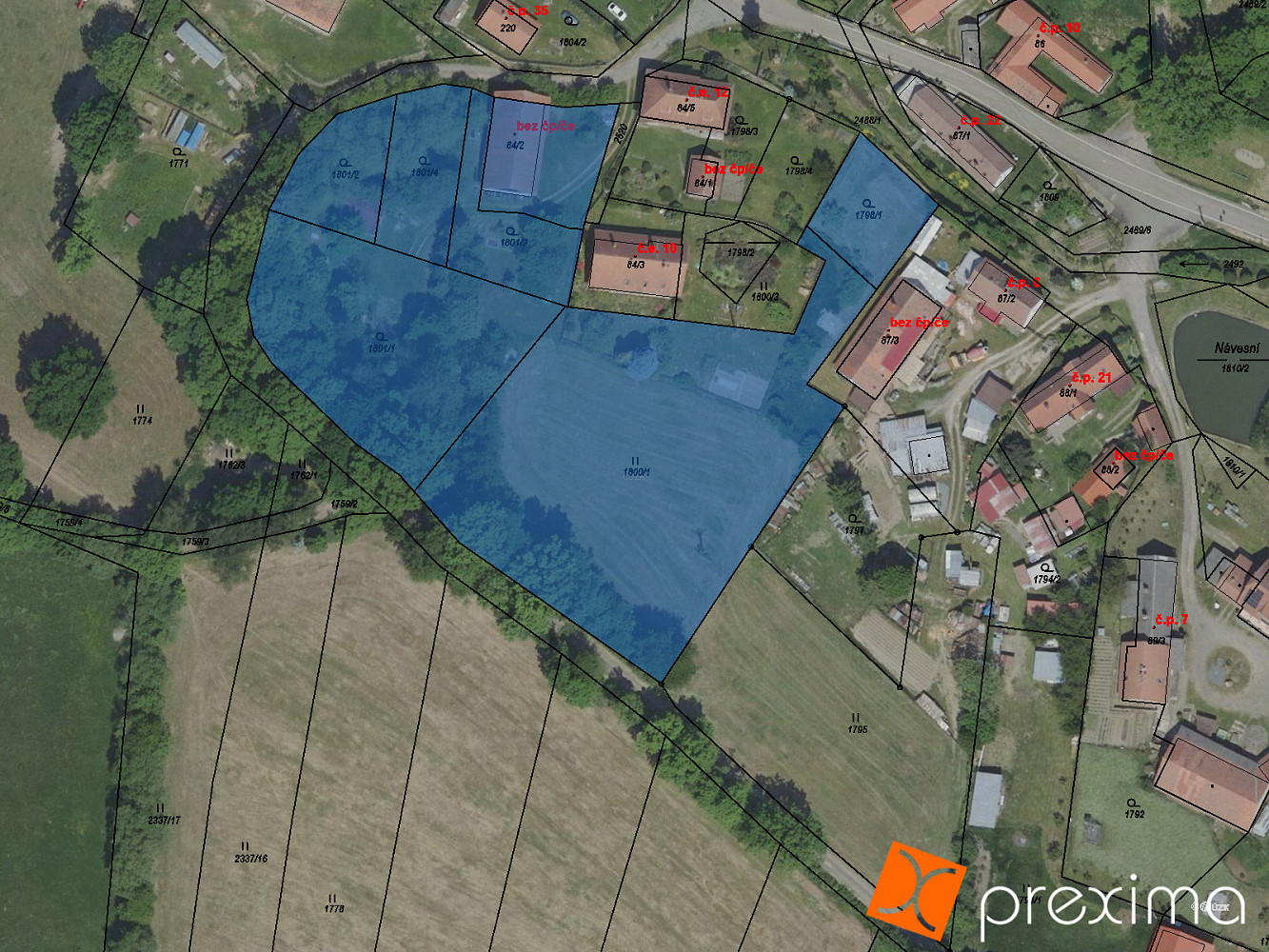 Prodej stavebního pozemku 471 m²
