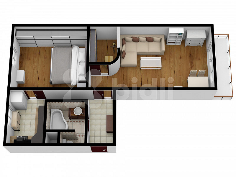 Pronájem bytu 2+1 65 m² – další
