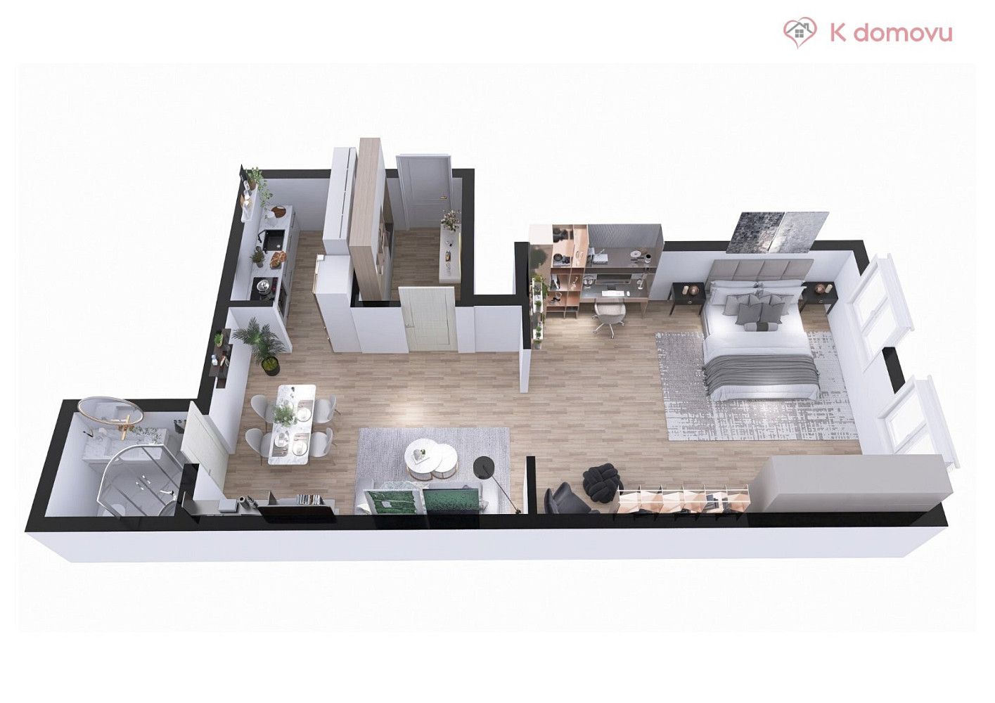 Prodej bytu 2+1 70 m² – fotografie 2