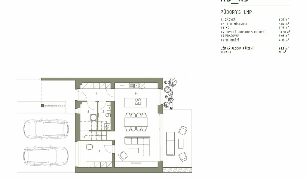 Prodej domu 128 m² s pozemkem 407 m², Odolena Voda – náhled fotky 10