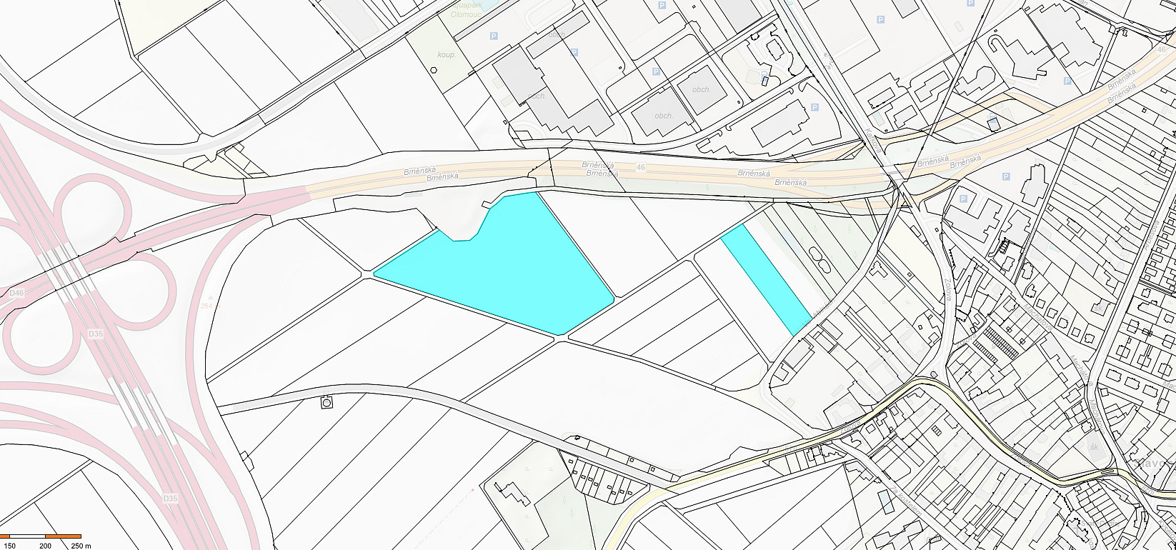 Prodej pole 6 806 m²