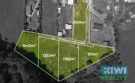 Prodej stavebního pozemku 951 m², Hraniční, Těrlicko - Horní Těrlicko, okres Karviná
