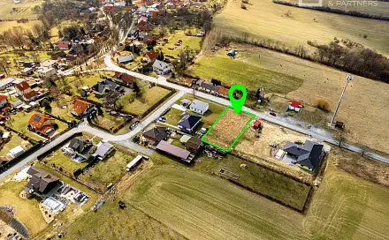 Prodej stavebního pozemku 884 m², Police, okres Vsetín