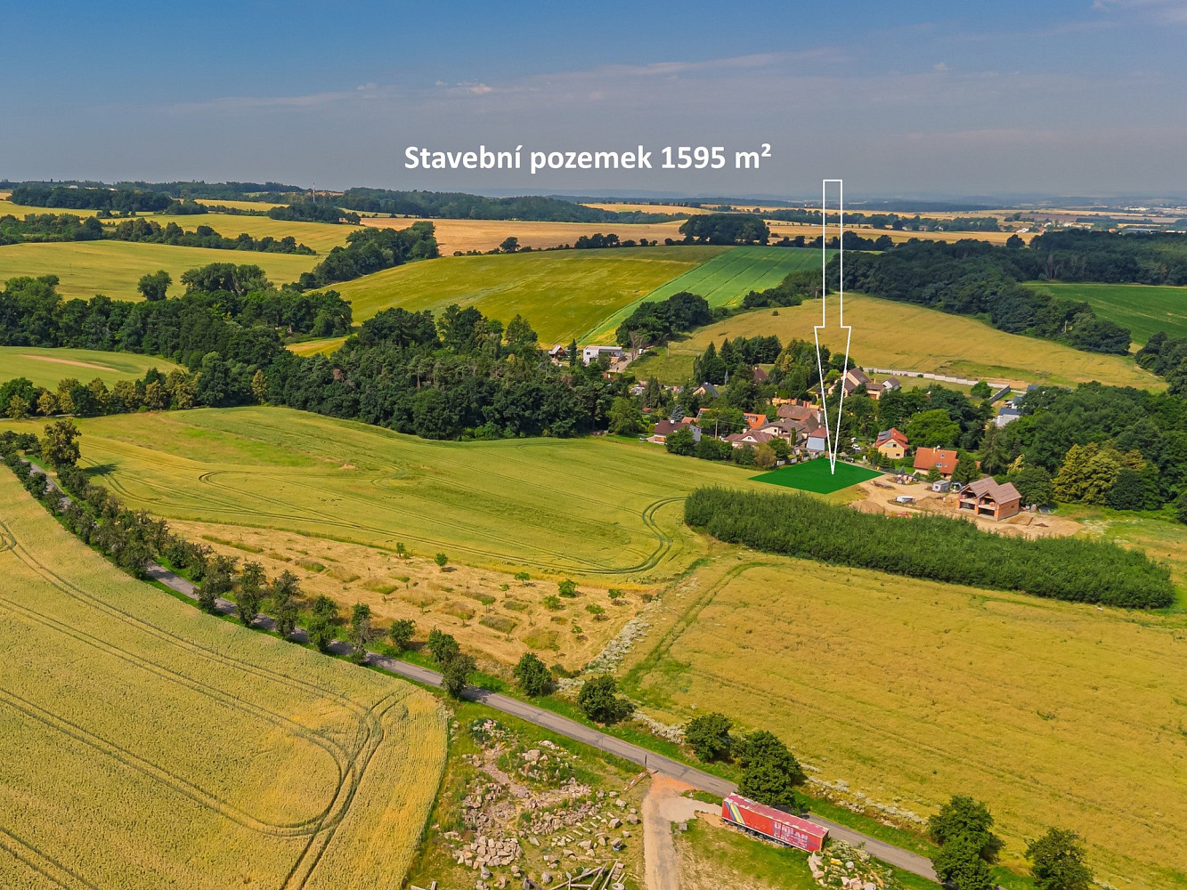 Prodej stavebního pozemku 1 595 m²