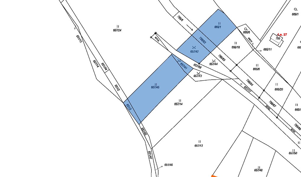 Prodej zahrady 143 m², Hradec Králové – náhled fotky 2