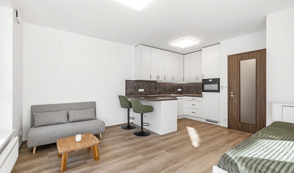 Prodej bytu 1+kk, 34 m², Ruzyně, Praha 6, Praha