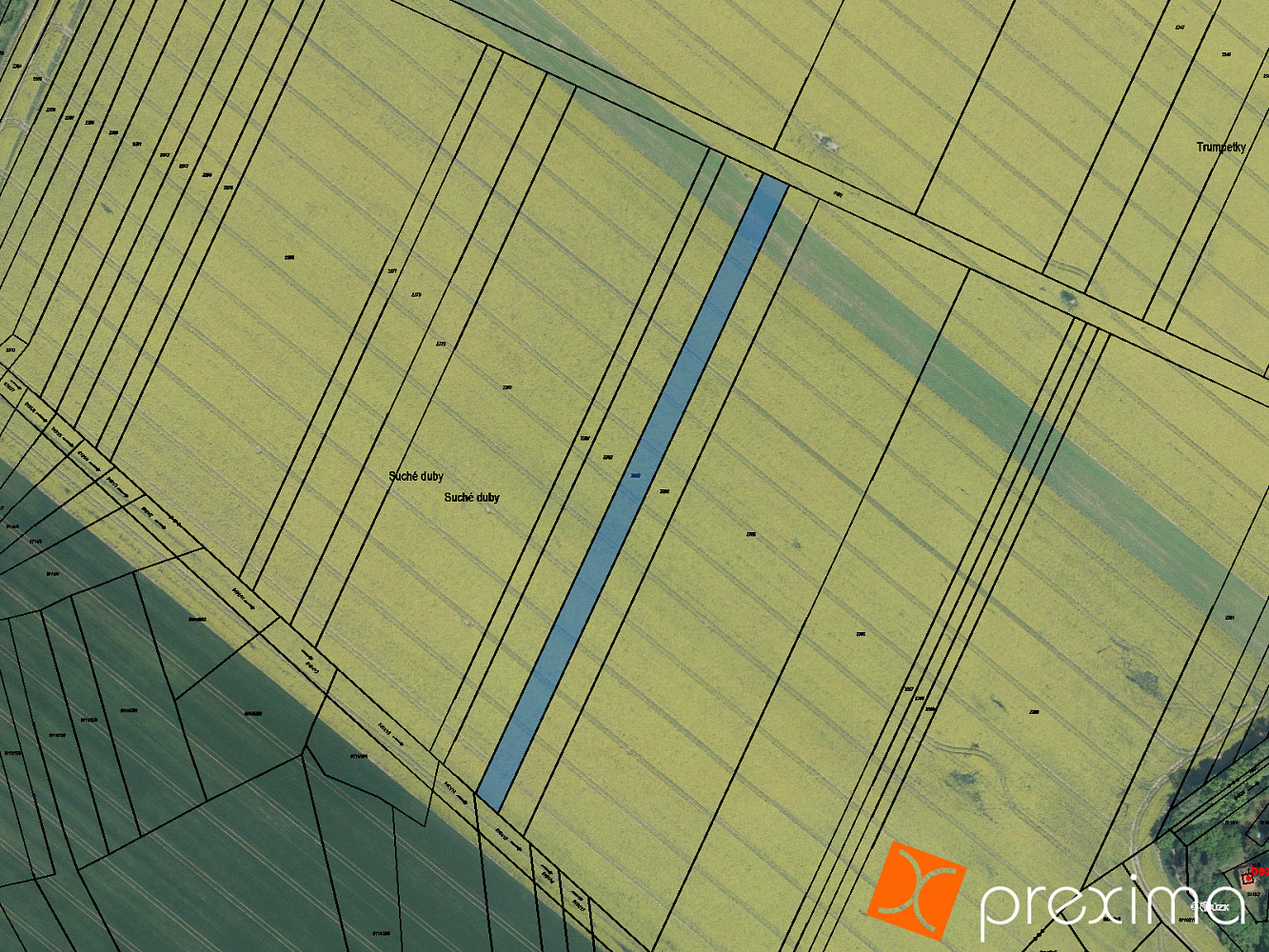 Prodej pole 422 m²