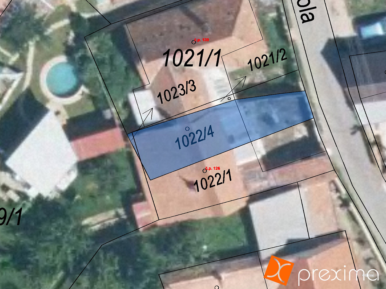 Prodej pozemku 19 m²
