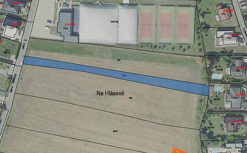 Prodej komerčního pozemku 160 m², Psáry, okres Praha-západ