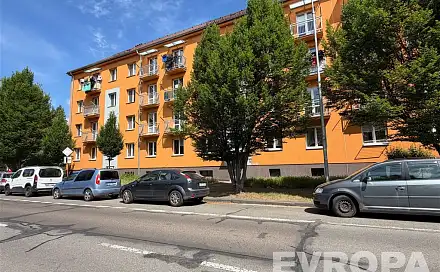Pronájem bytu 1+kk 19 m², Svobody, Pardubice - Zelené Předměstí