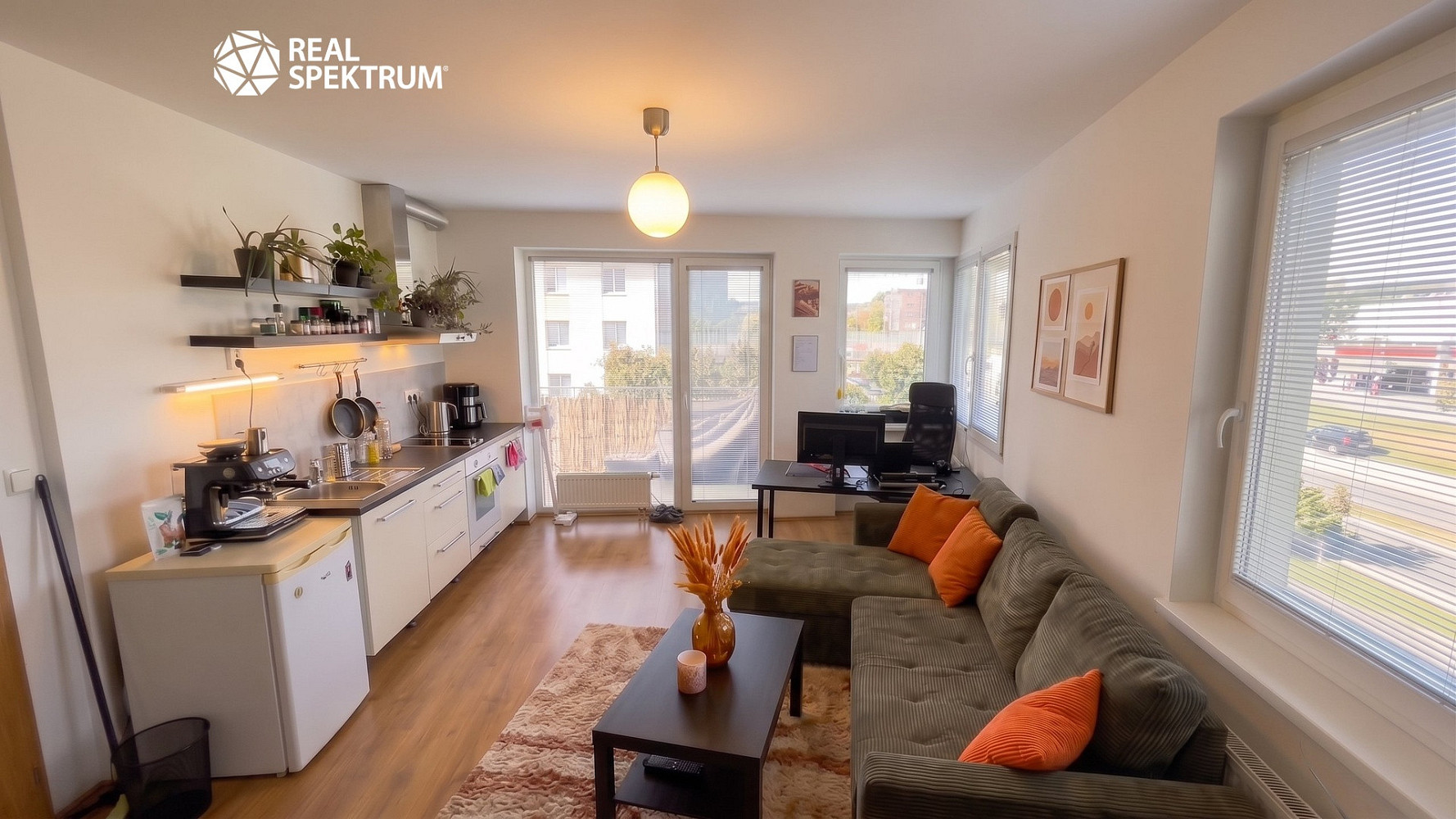 Pronájem bytu 1+kk 38 m² rezervováno