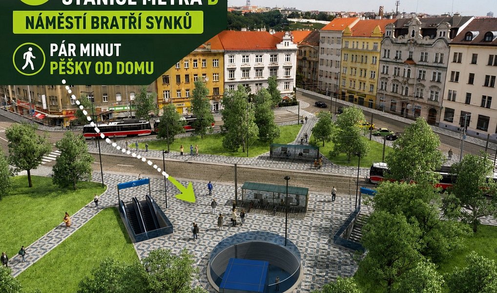 Prodej bytu 2+kk 41 m², Praha – náhled fotky 4