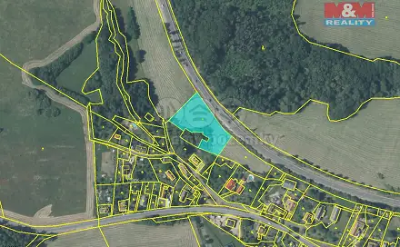 Prodej zahrady 3 410 m², Horní Životice, okres Bruntál
