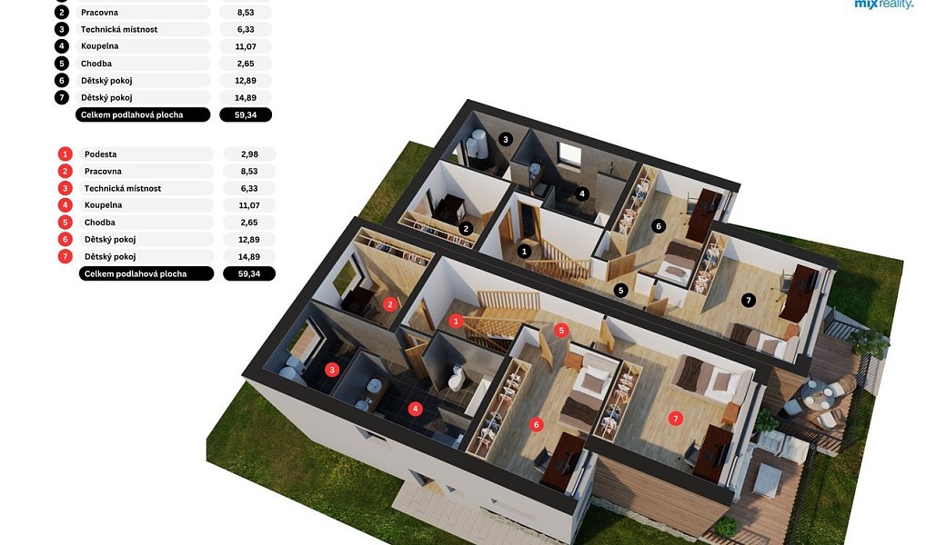 Prodej domu 124 m² s pozemkem 330 m², Zbůch – náhled fotky 6