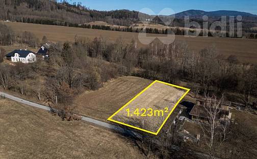 Prodej stavebního pozemku 1 423 m², Velké Losiny, okres Šumperk