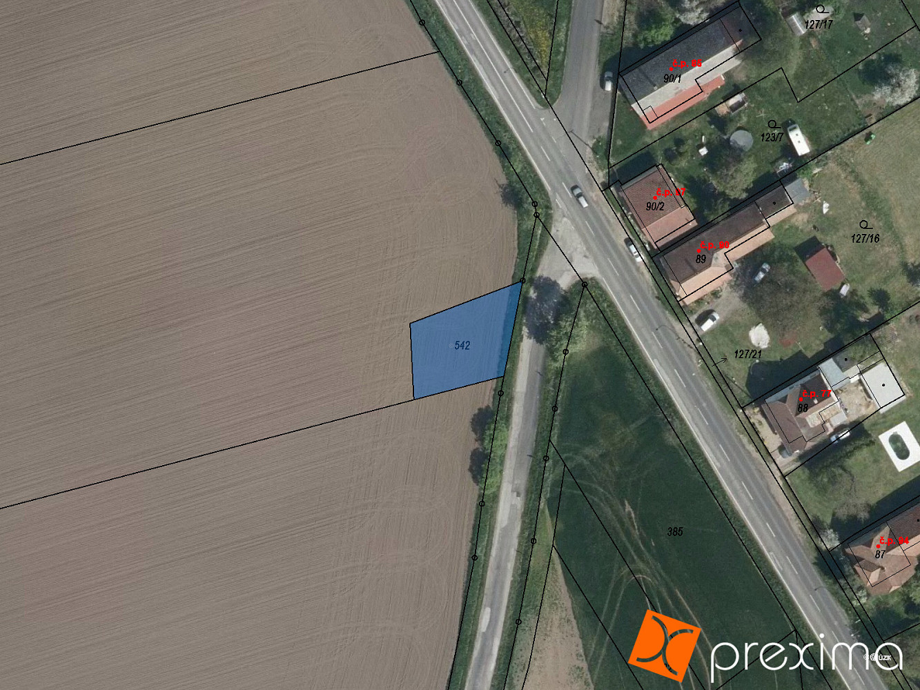 Prodej pole 40 m²
