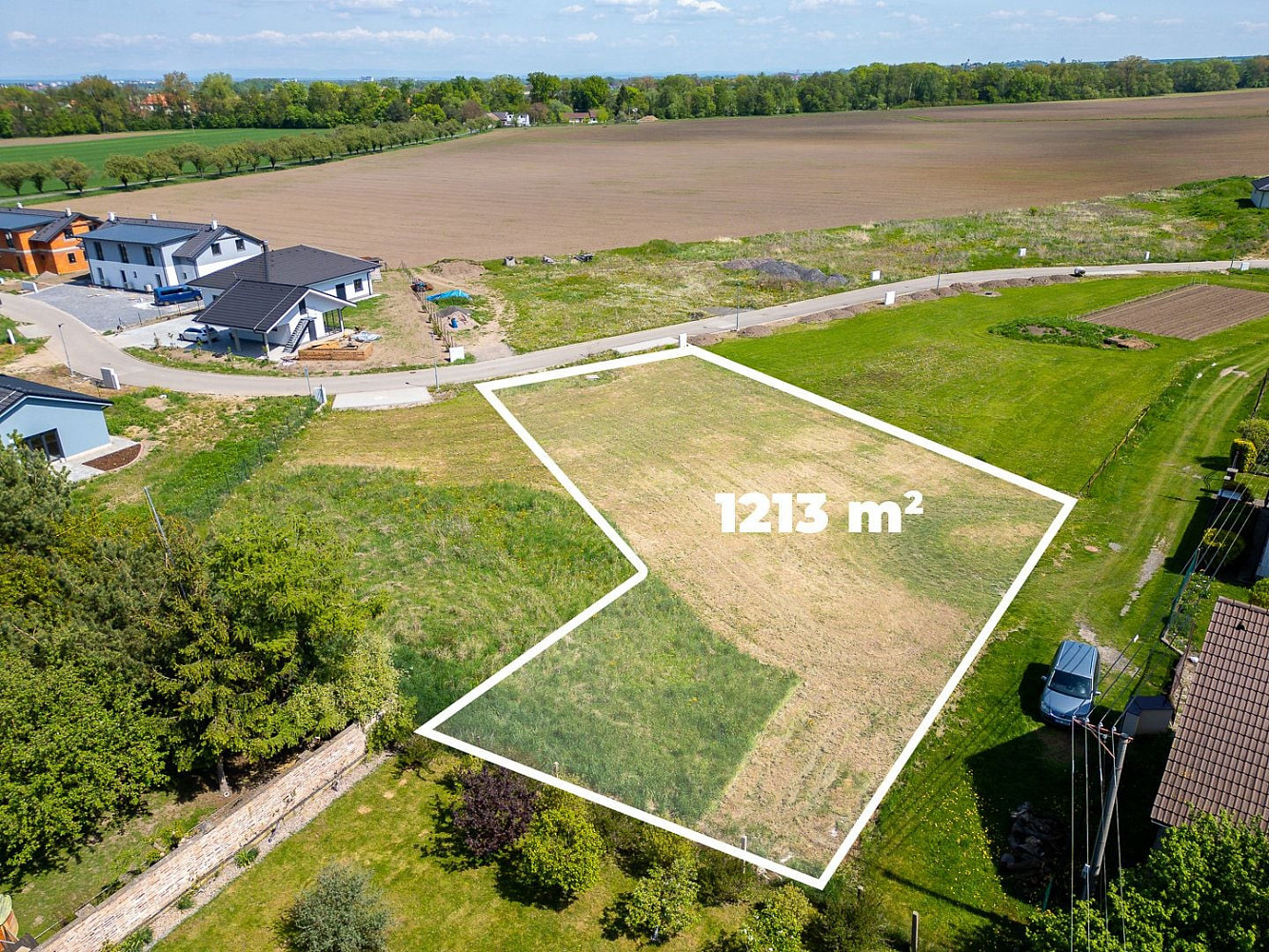 Prodej stavebního pozemku 1 213 m² – fotografie 5