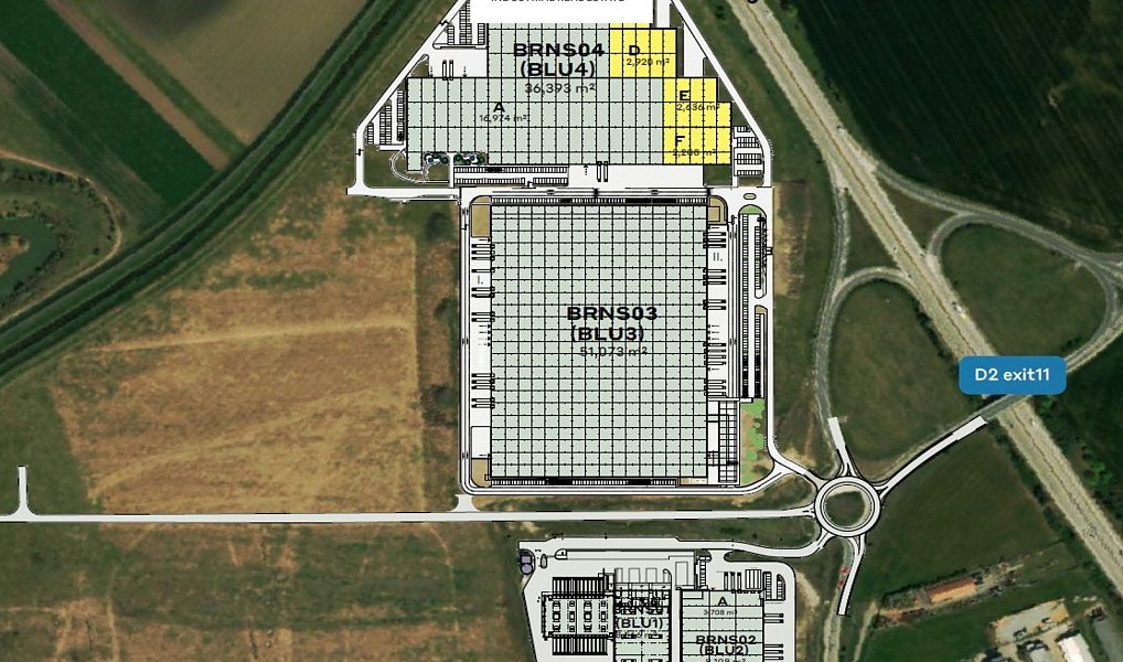 Pronájem výrobních prostor 4 836 m², Blučina – náhled fotky 10