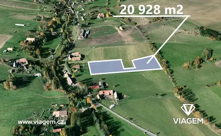 Prodej pole 7 474 m², Otovice, okres Náchod