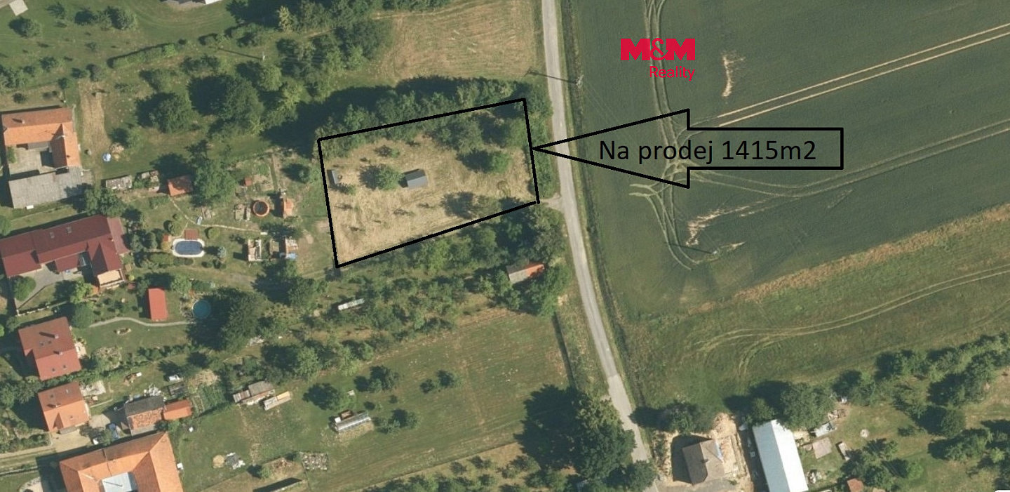 Prodej stavebního pozemku 1 415 m²