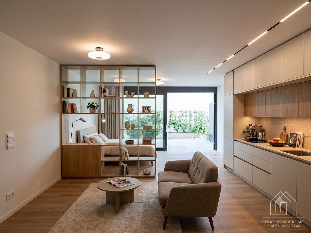 Pronájem bytu 1+kk 49 m² — photo 2