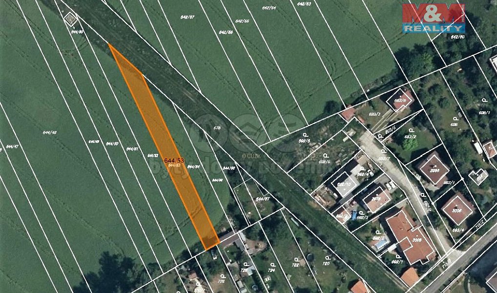 Prodej pole 463 m², Káraný – náhled fotky 4