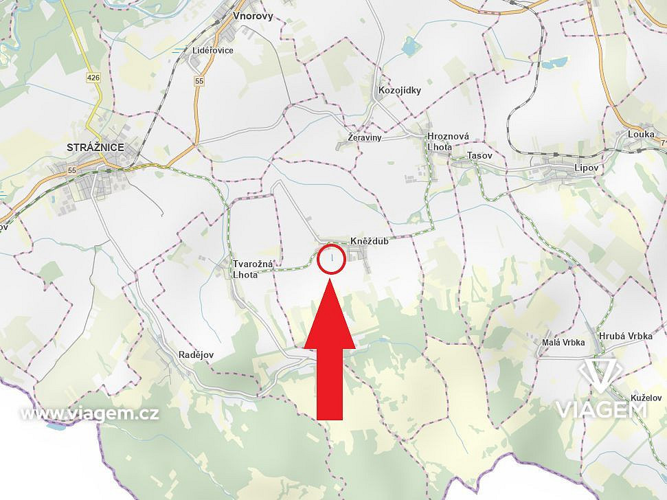 Pole 6 694 m² – pohled 2