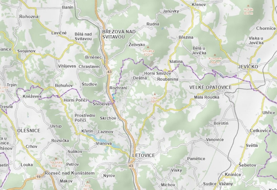 Prodej louky 7 060 m² – pohled 3