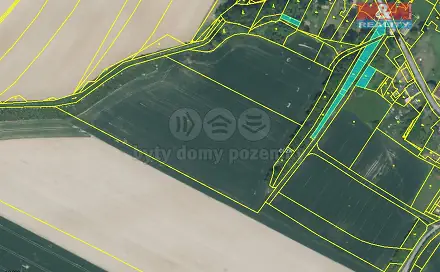Prodej zahrady 1 867 m², Bohušov, okres Bruntál