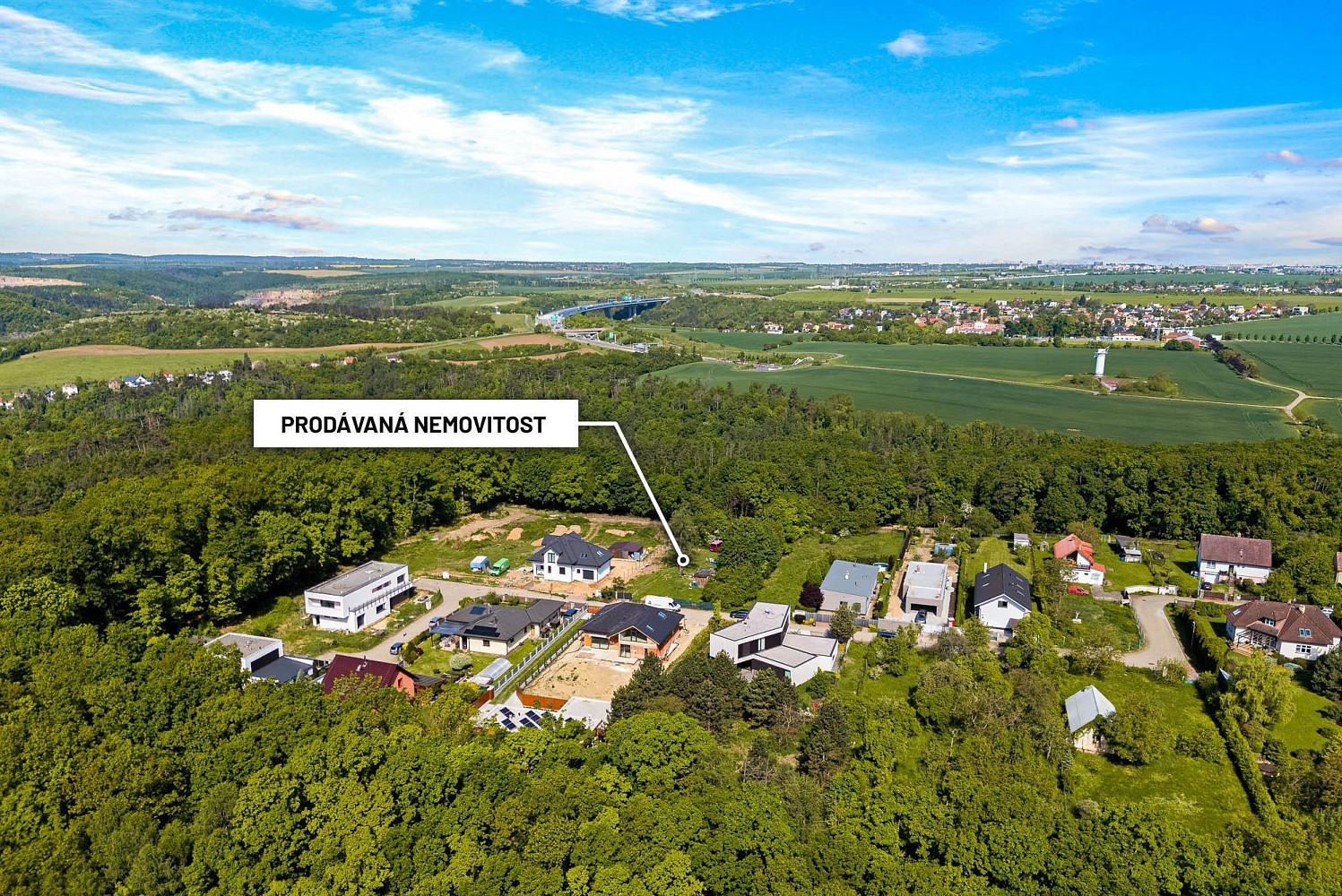 Prodej pozemek Bydlení, Praha, Praha 16, Radotín – pohled 3