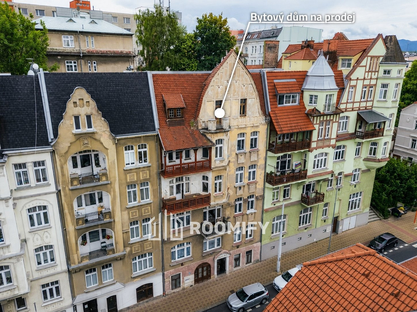 Prodej nájemního domu, činžáku 778 m²