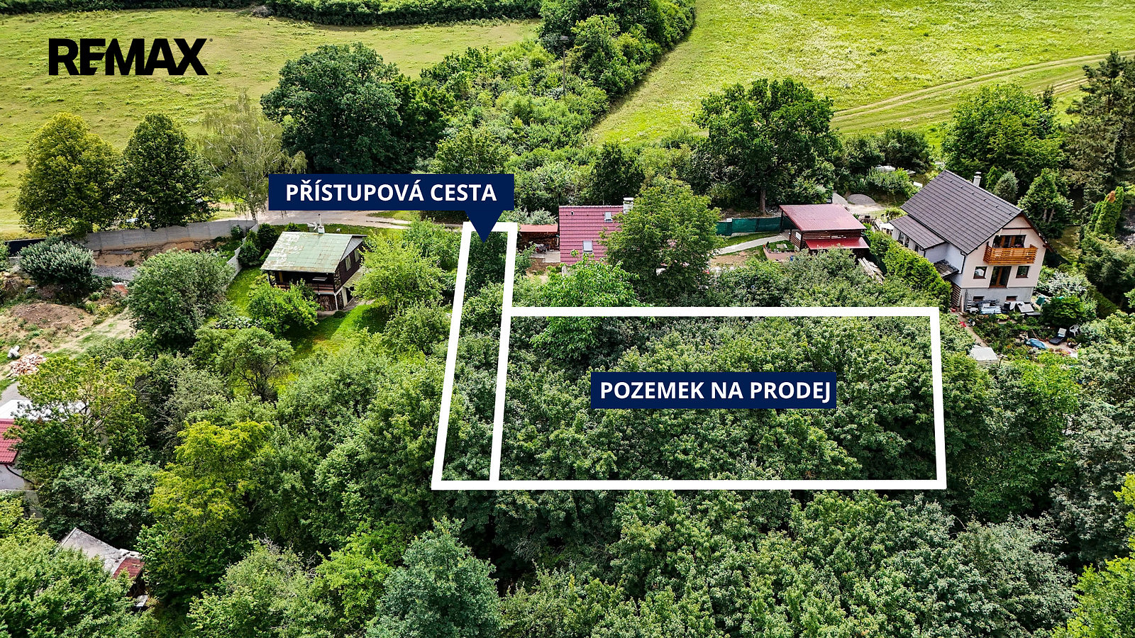 Prodej zahrady 740 m²