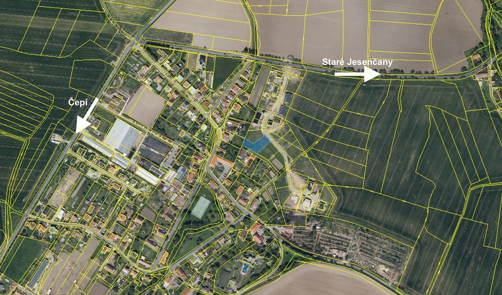 Prodej stavebního pozemku 1 213 m², Dubany – náhled fotky 9