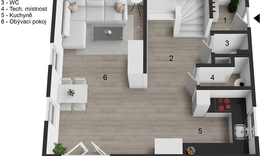 Prodej domu 102 m² s pozemkem 447 m², Zlončice – náhled fotky 53